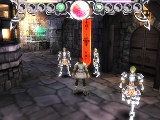 The Ruins Of The Lost Kingdomのゲーム画面「遺跡の中では数多の勢力の思惑が渦巻く」