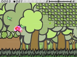 FAIRY BOOSTのゲーム画面「バリアモード」