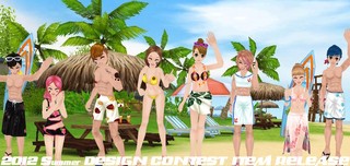 MILU(ミル)のゲーム画面「～夏イベントでは水着が登場～」