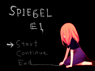SPIEGEL EIのゲーム画面「タイトル画面」