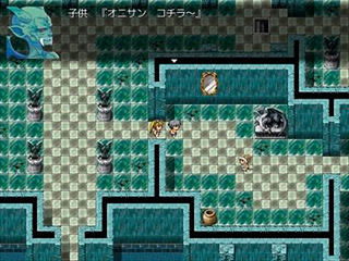 Monsters☆Panicのゲーム画面「鬼ごっこを制して脱出あるのみ！」