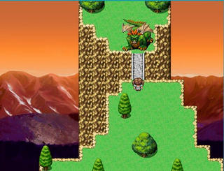 き～ちゃん’ｓ小ネタ集のゲーム画面「VSドラゴン」