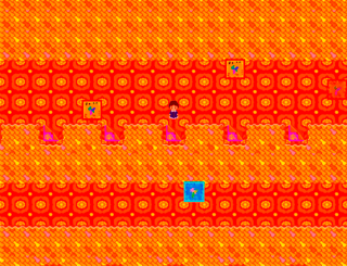 mncolorfulのゲーム画面「赤い空間」