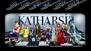 KATHARSiS体験版リバイズドverのゲーム画面「総キャラ数１６名。全キャラ「フルボイス」で登場」
