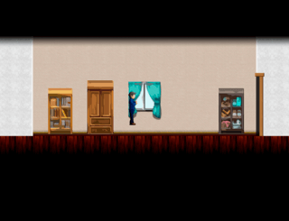 MatsuBarrage コーラの謎のゲーム画面「主人公のお部屋。」