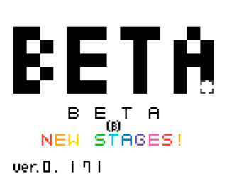 ドットのパズルBETA(β)のゲーム画面「タイトル」