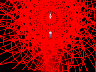 転生寺のゲーム画面「迫力ある演出」