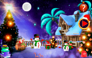 Christmas Find The Santa Clausのゲーム画面「Free new escape games」