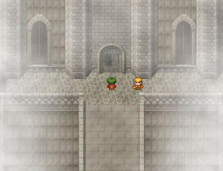 Clock Relic Ⅱのゲーム画面「霧に包まれた城、ここは一体･･･」