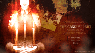 THE CANDLE LIGHTのゲーム画面「タイトル画面」