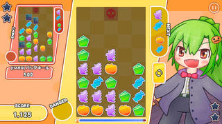 対戦!連鎖パズル『パズトリ』のゲーム画面「CPUとの対戦」