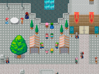 Emes Tag(Ver2.4c)のゲーム画面「街の様子」
