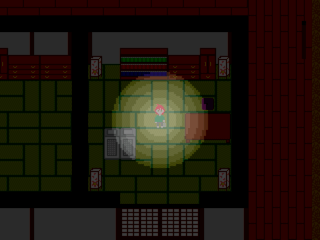 霊手の屋敷のゲーム画面「家主の部屋」