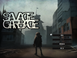 savage garbageのゲーム画面「タイトル」