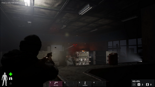 BTD:BTD (Prototype)のゲーム画面「廃虚の店内には危険が潜んでいる」