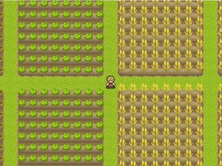 農民開拓月記のゲーム画面「畑」