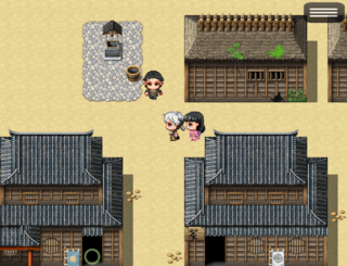 私の亭主関白な結婚のゲーム画面「RPGマップ」