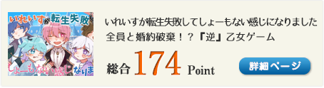 いれいすが転生失敗してしょーもない感じになりました（全員と婚約破棄！？『逆』乙女ゲーム！【二次創作】）総合174Point