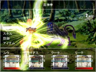 Anemoneのゲーム画面「連携スキル」
