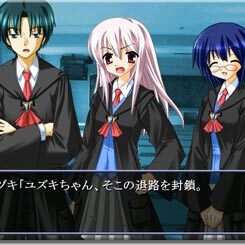 学院での一コマ・立ち絵がコロコロ変わる