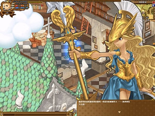 エンジェル戦記のゲーム画面「女神アテナの部下として世界に平和を取り戻そう」