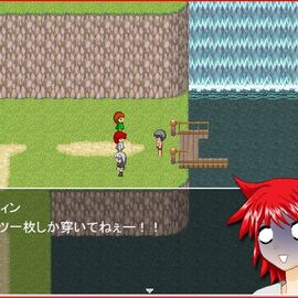 主人公のクラウィン、ギャグも豊富にあり。