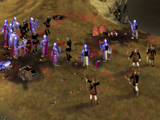 MYTH2 ソウルブライターのゲーム画面「オンラインゲームギンブルインザウェーブ」