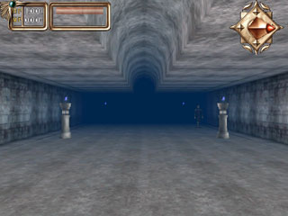 Angel Towerのゲーム画面「天使の塔入り口」