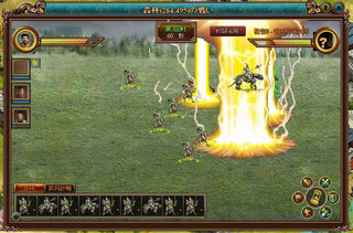 Last Conquer ～三国争覇～のゲーム画面「野戦」