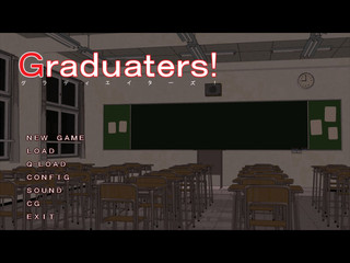Graduaters!　～グラディエイターズ！～のゲーム画面「タイトル画面」