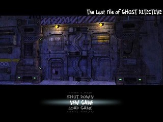 幽霊探偵～最後の事件～のゲーム画面「ゲームのタイトル画面です。」