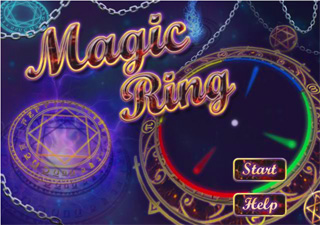 マジックリングのゲーム画面「タイトル」