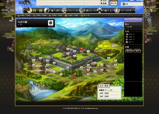 戦国IXA（イクサ）のゲーム画面「」