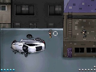 不死鳥の棲む街１のゲーム画面「戦闘シーン」