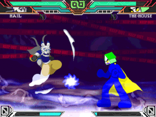 Daybreak of Heterodoxyのゲーム画面「ゲームタイトル画面」