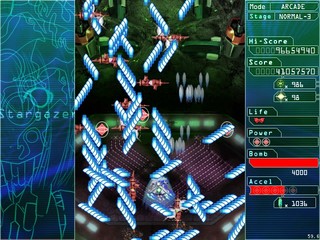 Leiria -Stargazer- フリー版のゲーム画面「STAGE 3 道中」