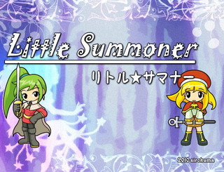 Little Summoner（りとさま）のゲーム画面「タイトル画面」