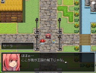 Little Warrior(りとうお)のゲーム画面「城下街」