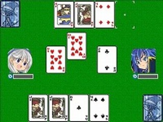 SPEEDのゲーム画面「バトル画面。22人のCPUと対戦できる」