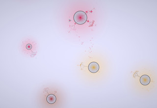Eufloria　体験版のゲーム画面「」