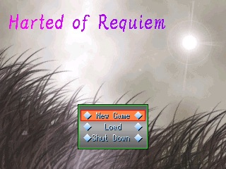 Harted of Requiemのゲーム画面「タイトル画面」