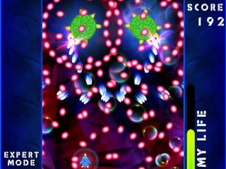 ON THE PENGUIN BEATのゲーム画面「チャージショット解放!リズムもジャスト!」