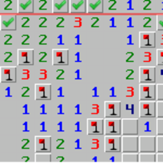 Min-Tetraのゲーム画面「ハイスコアを目指せ!!」