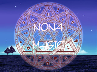 NONA MAGICのゲーム画面「タイトル画面」