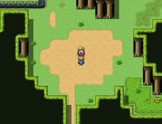 Le Cielのゲーム画面「修行の森」