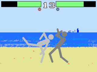 Close Fighting Gameのゲーム画面「他にも色々なステージがあります。」