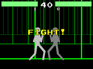 Close Fighting Gameのゲーム画面「対戦画面です。」