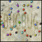 BUGBUGのゲーム画面「だんだんバグが増えてくる」