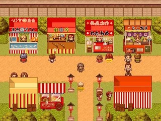 Margikarman（マージカルマン）のゲーム画面「祭り」