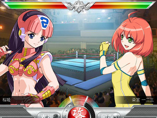リング☆ドリーム ～女子プロレス大戦～のゲーム画面「リング☆ドリーム」